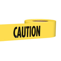 Empire 1000 ft. L X 3 in. W Plastic Caution Barricade Tape Yellow