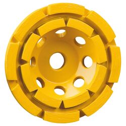 DeWalt Extended Performance 4-1/2 in. D X 1.5 in. thick T X 5/8 in. S Cup Grinding Wheel 1 pc