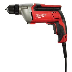 Milwaukee 3/8 in. Keyless Corded Drill Bare Tool 8 amps 2800 rpm