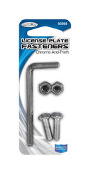 Custom Accessories Metal License Plate Fasteners