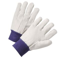 West Chester Men's Indoor/Outdoor Light Duty Work Gloves White L 1 pair