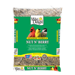 Wild Delight Nut N Berry Assorted Species Sunflower Kernels Wild Bird Food 5 lb