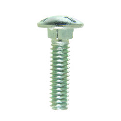 HILLMAN 1/4 in. P X 1 in. L Zinc-Plated Steel Carriage Bolt 100 pk