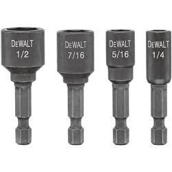 DeWalt Impact Ready Multi Size in. S X 1-7/8 in. L Black Oxide Nut Driver Set 5 pc