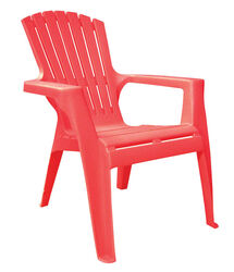 Adams Kids Adirondack Cherry Red Polypropylene Adirondack Chair