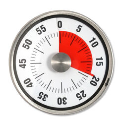 Taylor Mechanical Silicone/Stainless Steel Indicator Timer