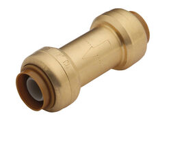 SharkBite 1/2 in. D X 1/2 D Brass Spring Loaded Check Valve