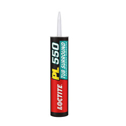 Loctite PL 550 Tub Surround Acrylic Latex Construction Adhesive 10 oz