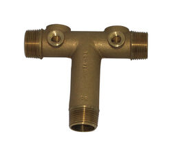 Campbell Red Brass Universal Tank Cross