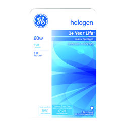 GE Edison 60 W PAR16 Spotlight Halogen Bulb 650 lm Soft White 1 pk