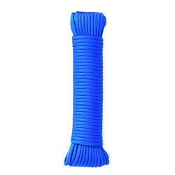 SecureLine 5/32 in. D X 50 ft. L Blue Braided Nylon Paracord