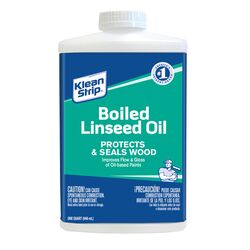 Klean Strip Transparent Clear Boiled Linseed Oil 1 qt