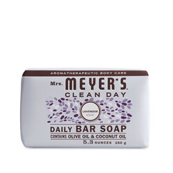 Mrs. Meyer's Clean Day Organic Lavender Scent Bar Soap 5.3 oz