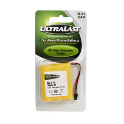 UltraLast Ni-Cad AA 3.6 V Cordless Phone Battery 3AA-B 1 pk
