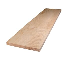 Alexandria Moulding 12 in. W X 4 ft. L X 1 in. T Pine Board