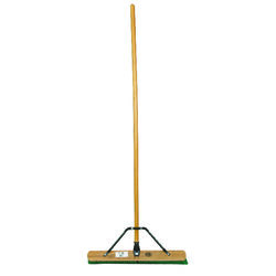 Quickie Jobsite Polypropylene 24 in. Smooth Surface Push Broom
