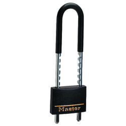 Master Lock 7/8 in. H X 1/4 in. W X 2 in. L Steel Double Locking Padlock 1 pk