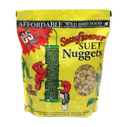 CS Products Assorted Species Sunflower Suet Nuggets 27 oz