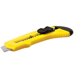 Performance Tool 5.6 in. Retractable Snap Knife Yellow