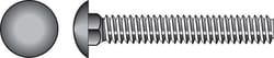 Hillman 1/4 in. P X 3-1/2 in. L Zinc-Plated Steel Carriage Bolt 100 pk