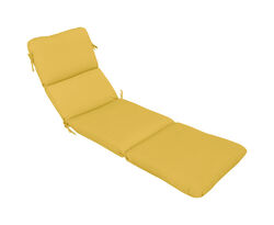 Casual Cushion Tan Polyester Seating Cushion 3.5 in. H X 23 in. W X 74 in. L