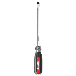 Milwaukee 3/8 in. S X 8 in. L Slotted Cushion Grip Demolition Screwdriver 1 pc
