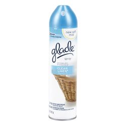 Glade1 Clean Linen Scent Air Freshener 8 oz Aerosol