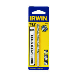 Irwin 7/32 in. S X 2-3/8 in. L High Speed Steel Drill Bit 1 pc