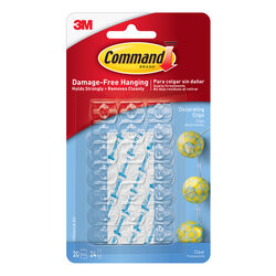 Command Small Plastic Decorating Clip 1.75 in. L
