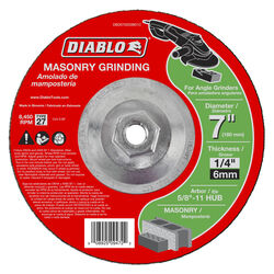 Diablo 7 in. D X 5/8 in. S Aluminum Oxide Masonry Circular Cut-Off Disc 1 pc