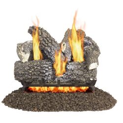 Pleasant Hearth Arlington Ash Fireplace Log Set 45 lb