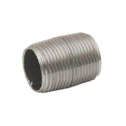 BK Products Southland 4 in. MPT T Galvanized Steel 2-7/8 in. L Close Nipple