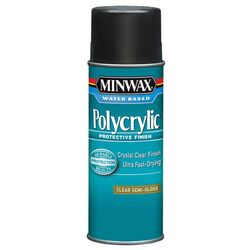 Minwax Semi-Gloss Clear Polycrylic 11.5 oz