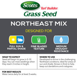 Scotts Turf Builder Northeast Mix Sun/Shade Grass Seed 7 lb