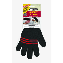 Hyde Unisex Indoor/Outdoor Cleaning Gloves Black One Size Fits All 1 pair