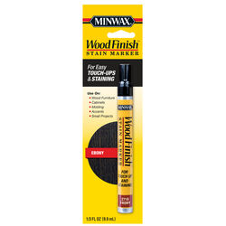 Minwax Wood Finish Semi-Transparent Ebony Oil-Based Stain Marker 0.33 oz