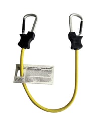 Keeper Black/Yellow Bungee Cord 24 in. L X 0.315 in. T 1 pk