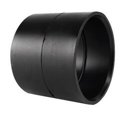 Charlotte Pipe 2 in. Hub T X 2 in. D Hub ABS Coupling