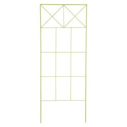 American GardenWorks UrbanGarden 65 in. H Green Steel Garden Trellis