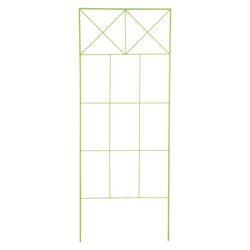 American GardenWorks UrbanGarden 65 in. H Green Steel Garden Trellis