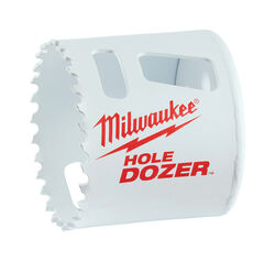 Milwaukee Hole Dozer 2-5/8 in. Bi-Metal Hole Saw 1 pc