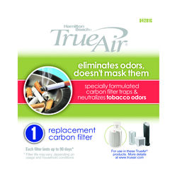 True Air 5.71 in. H X 5.51 in. W Rectangular HEPA Air Purifier Filter