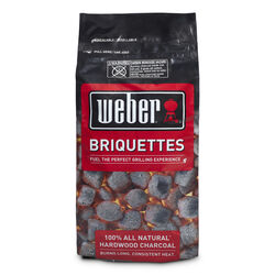 Weber All Natural Hardwood Charcoal Briquettes 20 lb