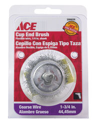 Ace 1-3/4 in. Crimped Wheel Brush Carbon Steel 4500 rpm 1 pc