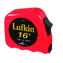 Lufkin 16 ft. L X 0.75 in. W Hi-Viz Tape Measure 1 pk