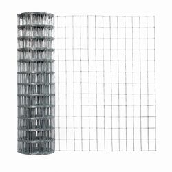 Garden Craft 36 in. H X 50 ft. L Galvanized Steel Garden Fence Silver