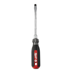 Milwaukee 5/16 in. S X 6 in. L Slotted Cushion Grip Screwdriver 1 pc
