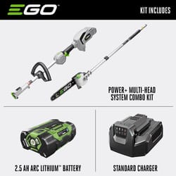 EGO Power+ Multi-Head System MPS1001 10 in. 56 V Battery Pole Saw Kit (Battery & Charger)