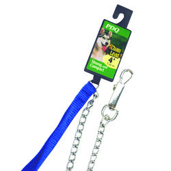 PDQ Silver Chain Lead Steel Dog Leash Medium