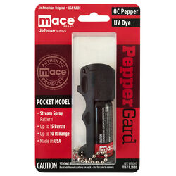 Mace PepperGard Black Aluminum/Plastic Pocket Pepper Spray